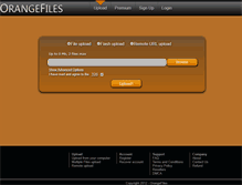 Tablet Screenshot of orangefiles.me